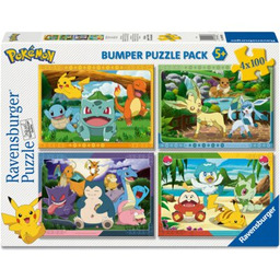 RAVENSBURGER Puzzle Pokemon 4w1 12004286 (400 elementów)