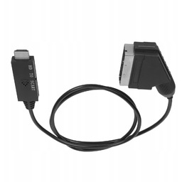 Kabel Hdmi Do Scart Hdmi Czarny