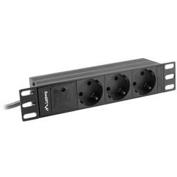 Lanberg listwa zasilająca rack PDU 10'' 1U 16A