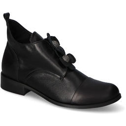 Botki Nicole 3080/001 Czarne lico
