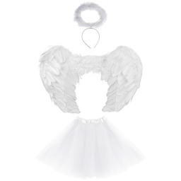 Zestaw anioła biały