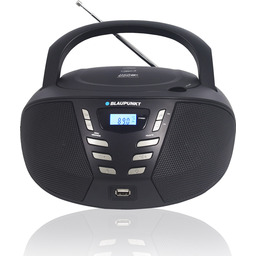 Radio przenośne Boombox Blaupunkt BB7BK FM/CD/MP3/USB/AUX Czarne