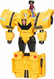 Zabawkowy Bumblebee Spin Changer z serialu Transformers: EarthSpark,