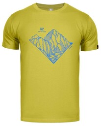 Koszulka męska T-shirt z modalu Alpinus Skilbrum oliwkowy
