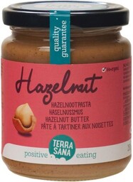 KREM Z PRAŻONYCH ORZECHÓW LASKOWYCH BIO 250G TERRASANA