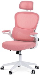 Krzesło biurowe Autronic KA-Y337 PINK, różowy