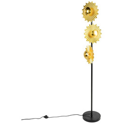 Lindby - Senmia 3 Lampa Podłogowa Gold