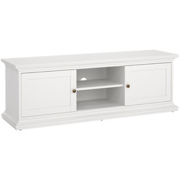 Szafka RTV biała mat 149 cm Paris