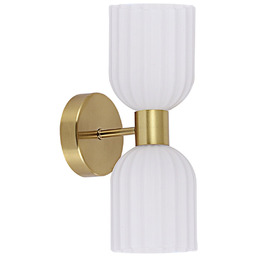 Podwójny kinkiet Piega biały 2xE14 LP-939/2W white -