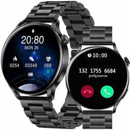 Smartwatch Rubicon RNCE81 Czarny Bluetooth Call ciśnieniomierz Bransoleta