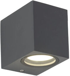 Tk Lighting Zewnętrzny kinkiet naścienny Axis 10969 kwadratowy