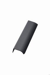 Uchwyt meblowy krawędziowy Edge Straight 40 Aluminiowy Czarny