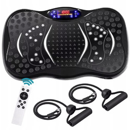 Platforma Wibracyjna Wibrująca Do Ćwiczeń Fitness Z Linkami