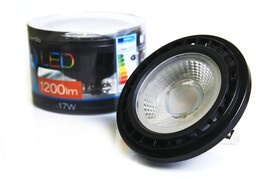 Azzardo Żarówka LED QR111 17W G5.3 BK 3000K