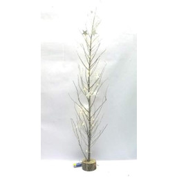 DRZEWO Z LED 110cm BIAŁA 20607##