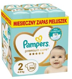 Pampers Pieluchy Premium Care 2 Mini, 224szt.