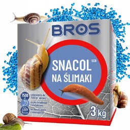 Bros Snacol Granulat Trutka Na Ślimaki 5GB Środek
