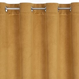 EUROFIRANY Zasłona Lili 140 x 250 cm Żółty
