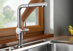 BLANCO 514025 Bateria kuchenna LINUS-F w kolorze CHROM