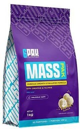 6Pak Nutrition Mass Pak gainer Wanilia, 1 kg