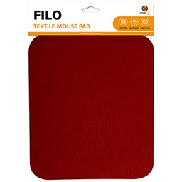 Powerton ERGO FILO Podložka pod myš měkká, červená