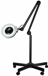 LAMPA LUPA S5 LED + STATYW CZARNA