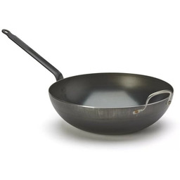 DE BUYER BLUE CARBON Wok 32 cm /