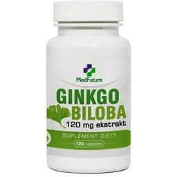 MedFuture Ginkgo Biloba 120 mg ekstrakt, 120 tabl.
