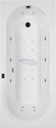 Wanna z hydromasażem prostokątna SC01-WP 150x70 cm