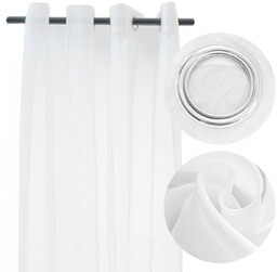 Firana Dekoracyjna Ivy 200 x 250 Przelotka Woal
