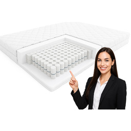 Materac Step Hilding kieszeniowy dwustronny dla seniorów