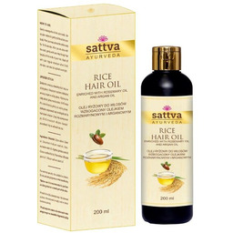 SATTVA Hair Oil olejek ryżowy do włosów Rice