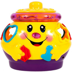 MalPlay Sorter z klockami dla dzieci Garnuszek GARNEK