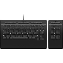 3Dconnexion Keyboard Pro with Numpad, US-International (QWERTY)
