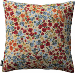 Poszewka Kinga na poduszkę, kolorowe drobne kwiaty