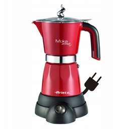 Elektryczna kawiarka Ariete Mokina 1358/16 Czerwona 100ml
