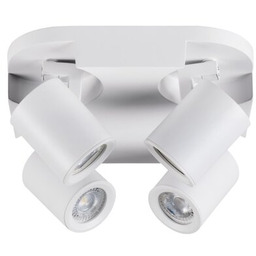 KANLUX Lampa sufitowa punktowa Laurin EL-4O W Biały