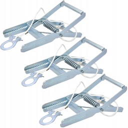 Łapka Na Krety Metalowa Pułapka Kretołap Profesjonalna Zestaw