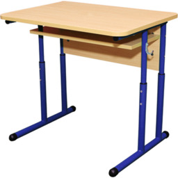 Ławka szkolna Agatka 2 (niebieska)