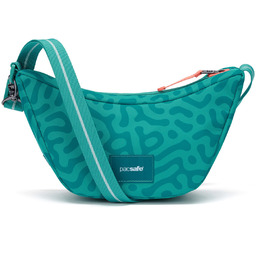 Torebka antykradzieżowa miejska Pacsafe Go Lunar - turkusowa