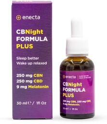 Enecta Night PLUS bezsenność CBD + CBN +