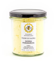 Miodowa Mydlarnia puder do kąpieli słodka pomarańcza