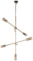 Designerska lampa wisząca STICKS V złota śr. 73cm