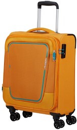 Walizka kabinowa American Tourister Pulsonic - sunset yellow