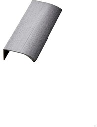 Uchwyt meblowy krawędziowy Edge Straight 100 Aluminiowy Antracyt