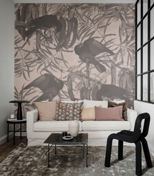 Wallcolors Tapeta Crows Beige