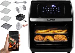 Lund Frytkownica Beztłuszczowa Piekarnik 12l 1800W Timer 10