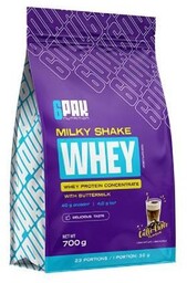 6Pak Nutrition Milky Shake Whey Caffe Latte, 700