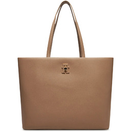 Torebka Tommy Hilfiger Th Modern Tote AW0AW17528 Beżowy