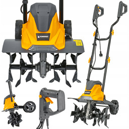 Glebogryzarka Elektryczna Kultywator Do Ziemi 1900W 400MM Głębokość